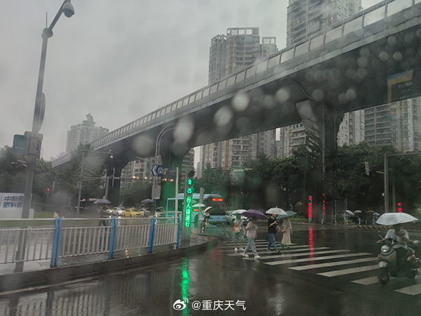 18日到20日重庆东北部地区暴雨到大暴雨
