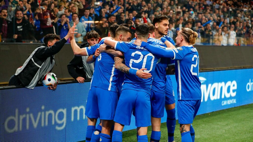 希腊大胜哈萨克斯坦！赢得晋2024欧洲杯关键战对格鲁吉亚资格！